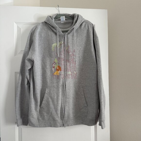 Disney Lady and the Tramp Women's Full Zip Hoodie - Picture 1 of 3